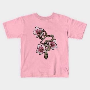 Snake Orchids Kids T-Shirt